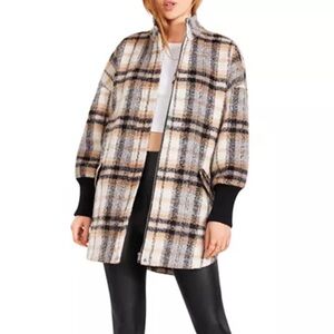 BB Dakota by Steve Madden Plaid Times Coat